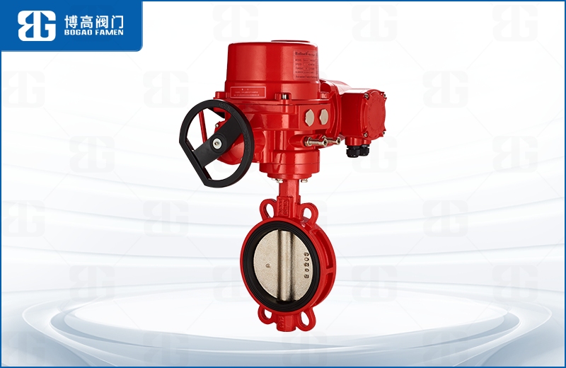 電動(dong)對夾式蝶(die)閥