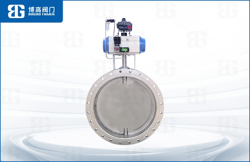 氣動通風(fēng)法蘭蝶閥